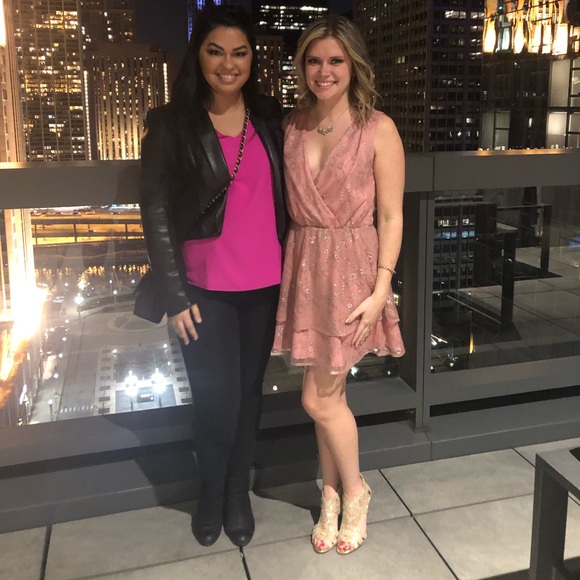 Revolve - Pink Sparkly dress ✨🌸💕 - Picture 6 of 6